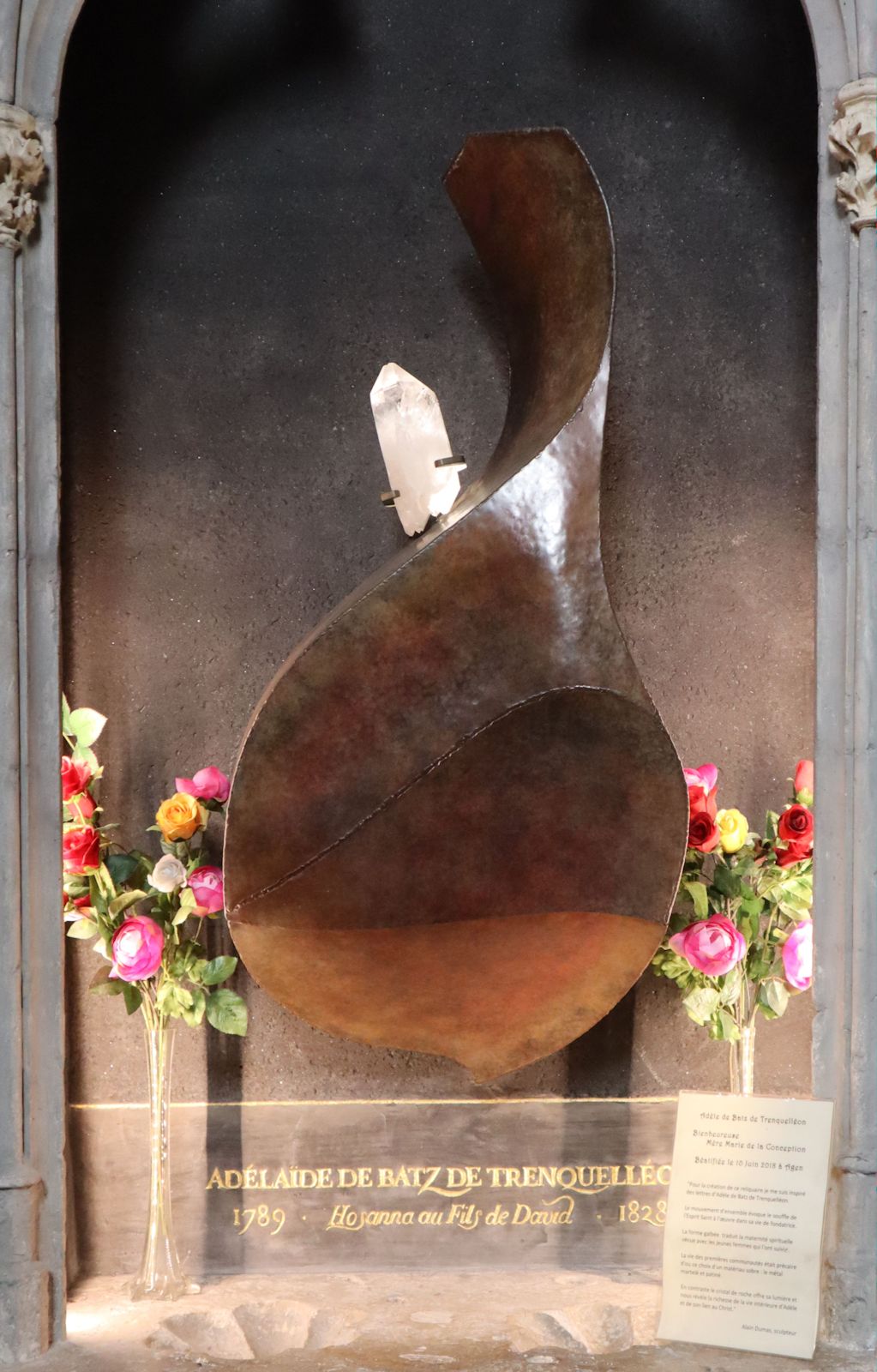 Reliquien in der Kathedrale in Agen