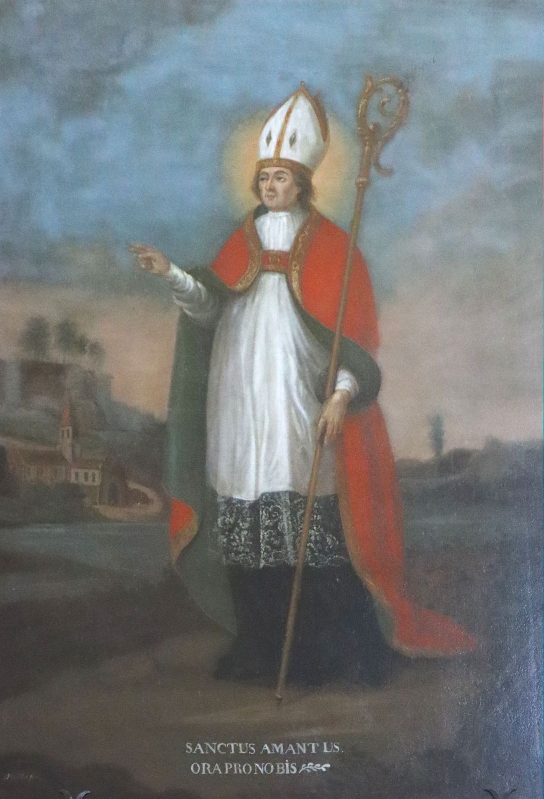 François Nicollet: Bild, um 1815, in der Kirche des ehemaligen Klosters in Saint-Amant-de-Boixe