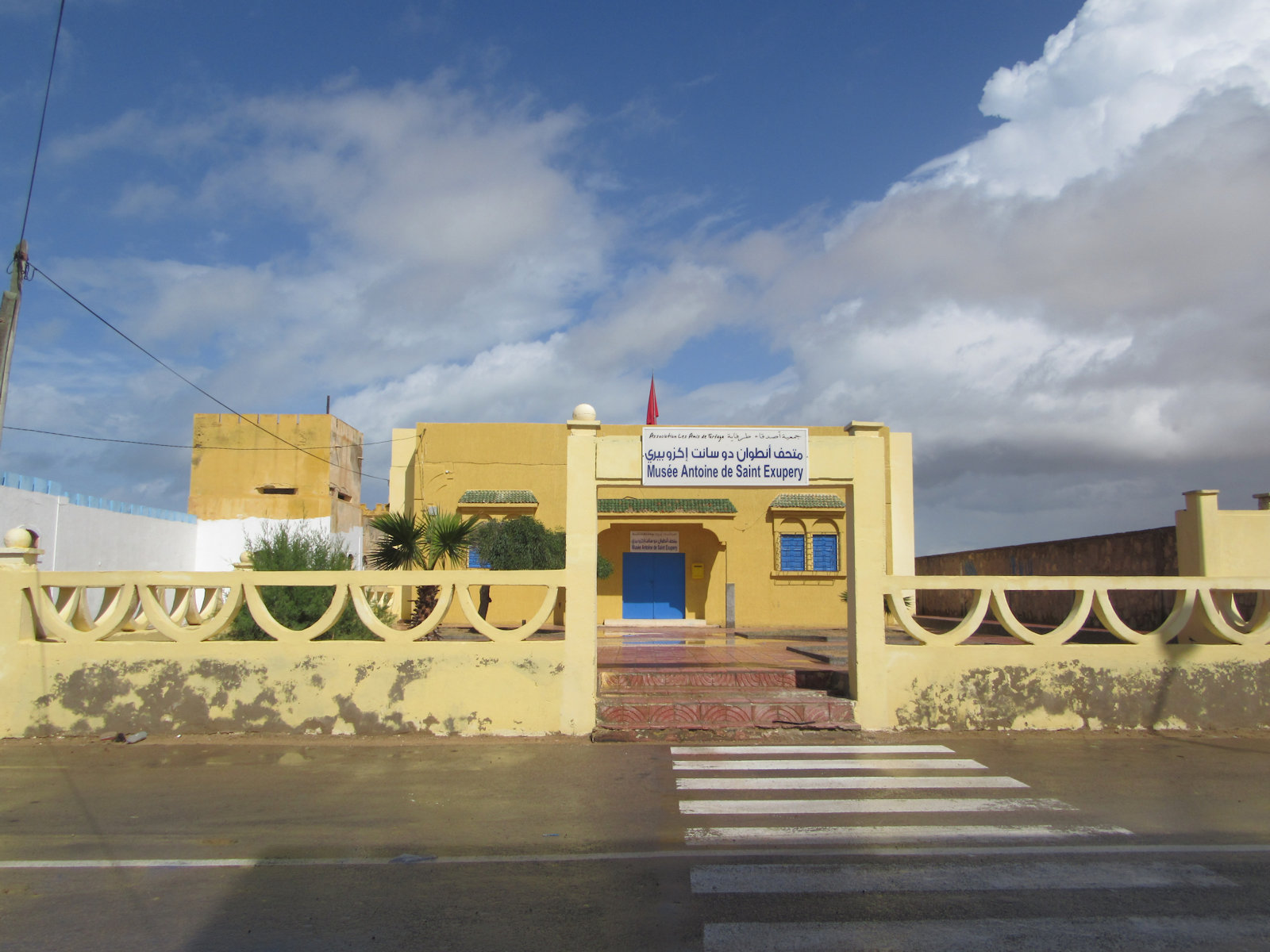 Saint-Exupéry-Museum in Tarfaya, direkt hinter der früheren Kaserne