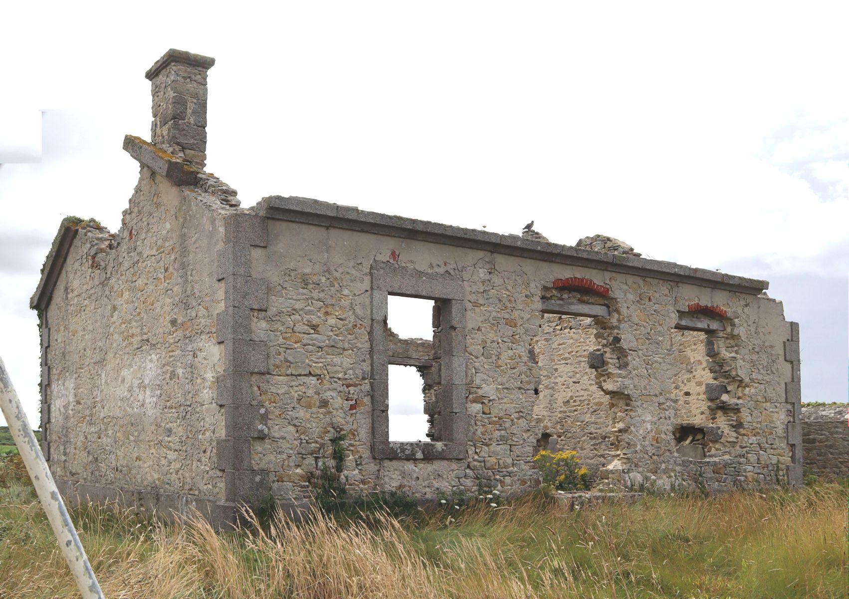 Ruine am „Pointe de Corsen” bei Plouarzel
