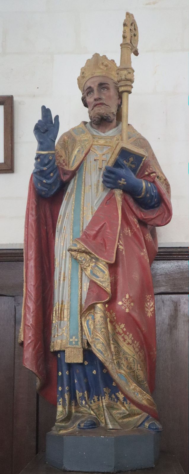 Statue in der Pfarrkirche in Thérouanne
