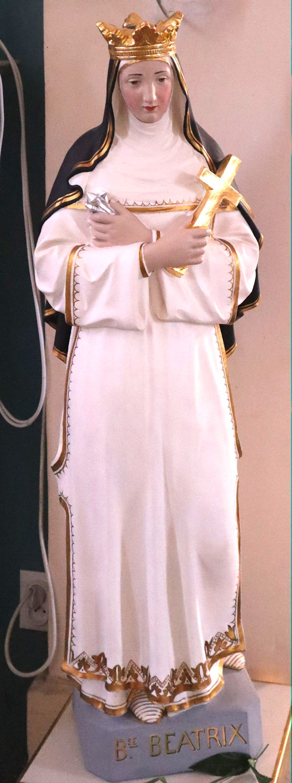 Statue in der Pfarrkirche in Ornacieux
