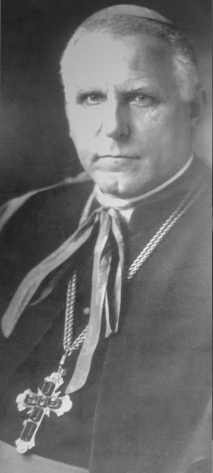 Bischof Clemens August Graf von Galen, Bild in der Ausstellung im Backhaus bei der Dietrichsburg in Dinklage