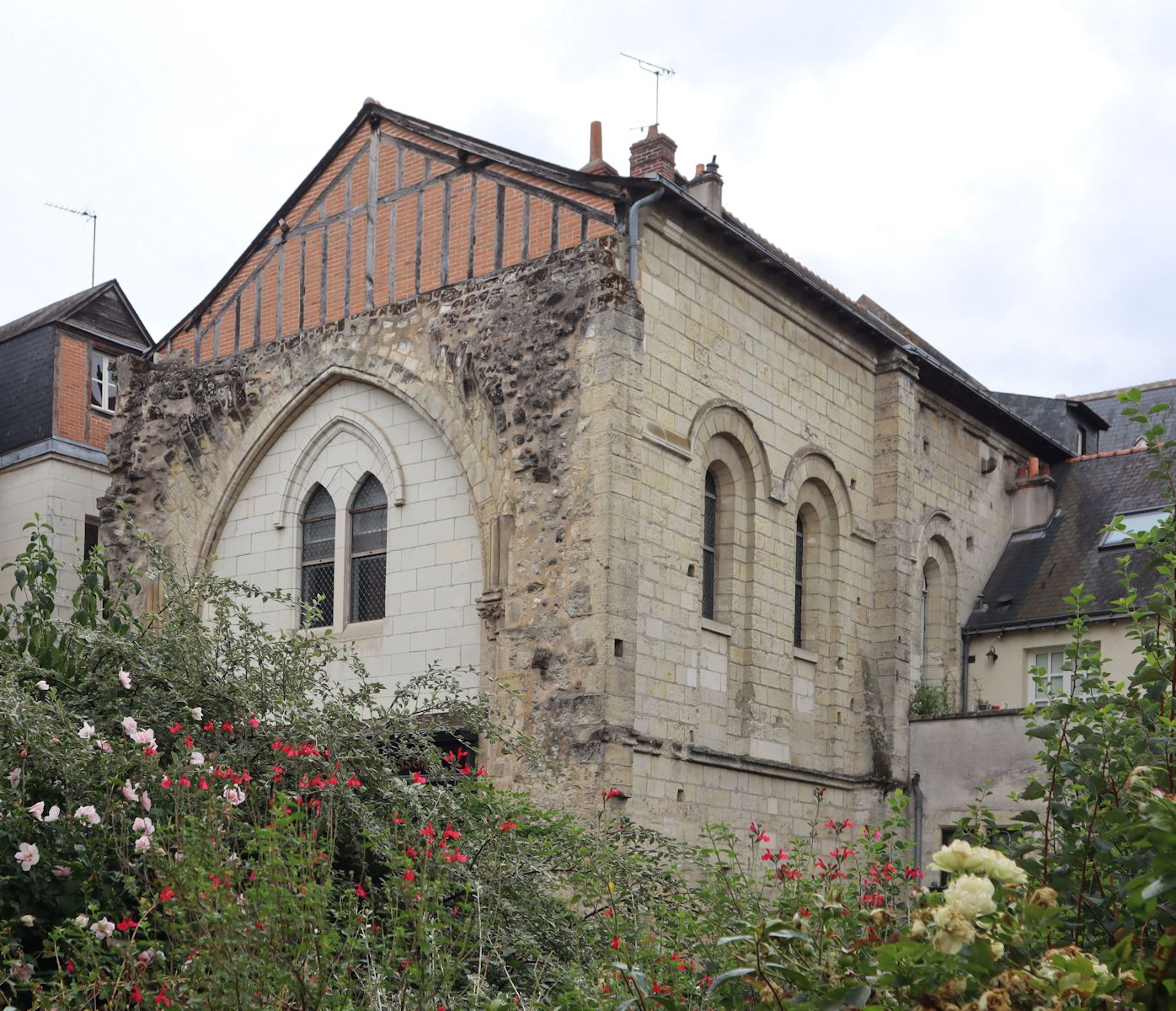 ehemalige Kirche Saint-Pierre-le-Puellier in Tours, heute eine Gaststätte