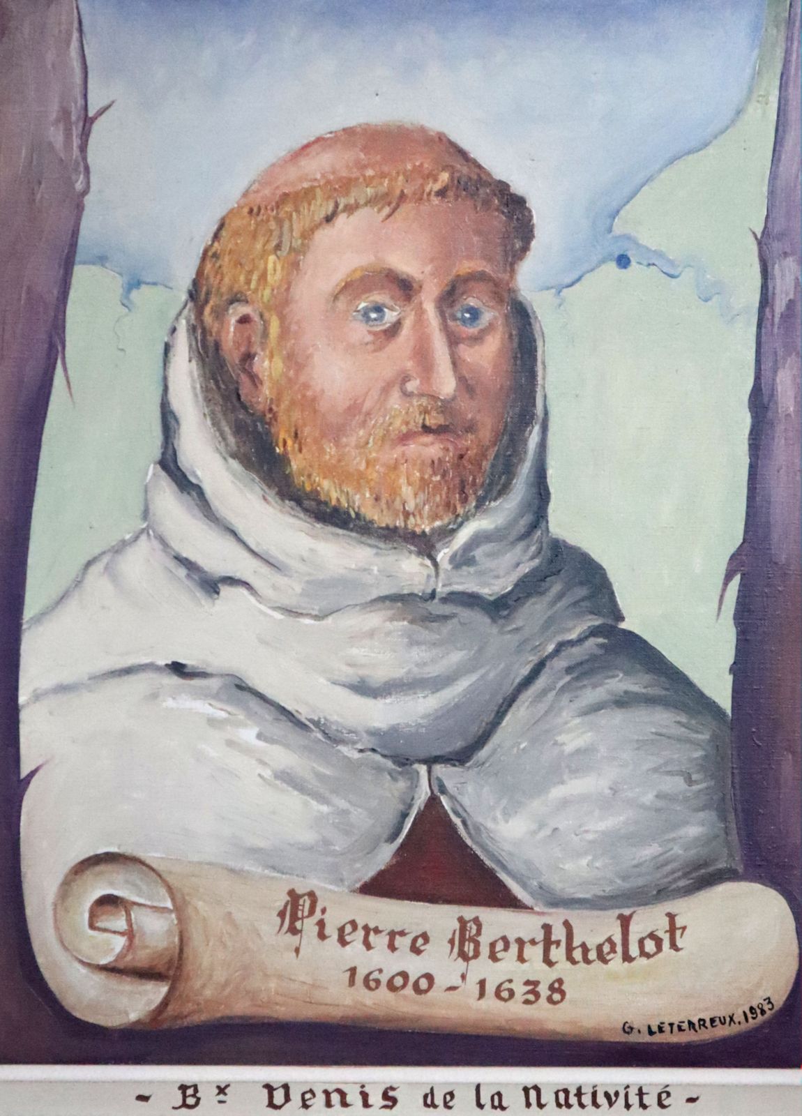 Bild in der Kirche Sainte-Catherine in Honfleur
