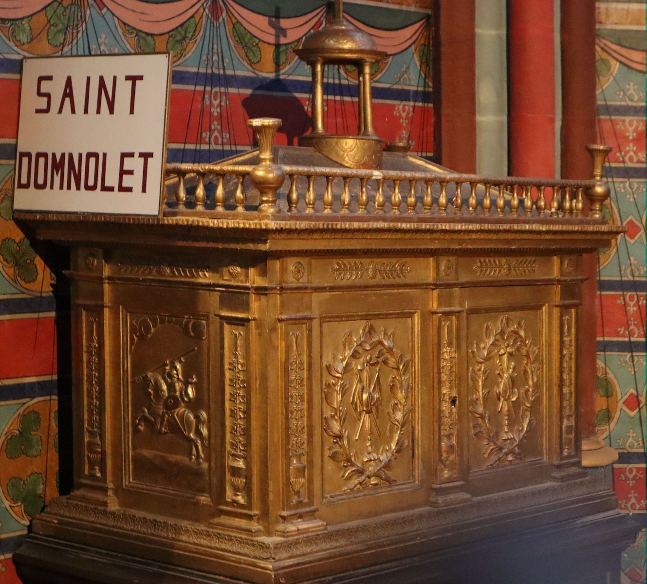 Reliquiar in der Kathedrale in Limoges
