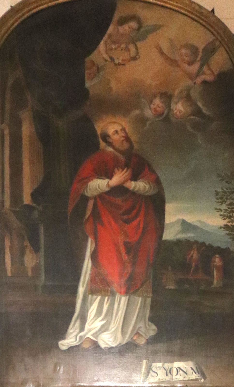 Bild in der Kirche Saint-Sever in Rouen