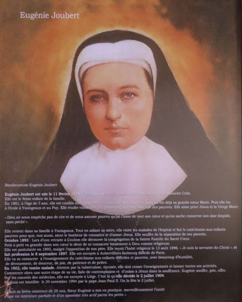 Bild in der Pfarrkirche in Yssingeaux