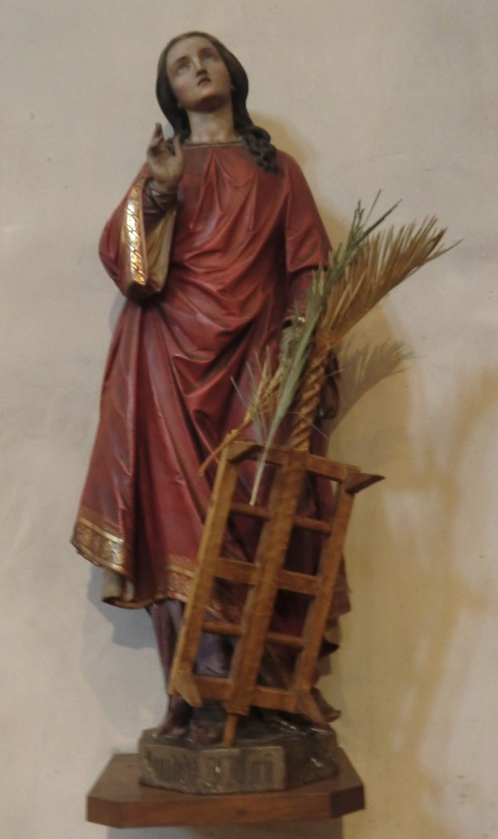 Statue in der Kirche Sainte-Foy in Sélestat