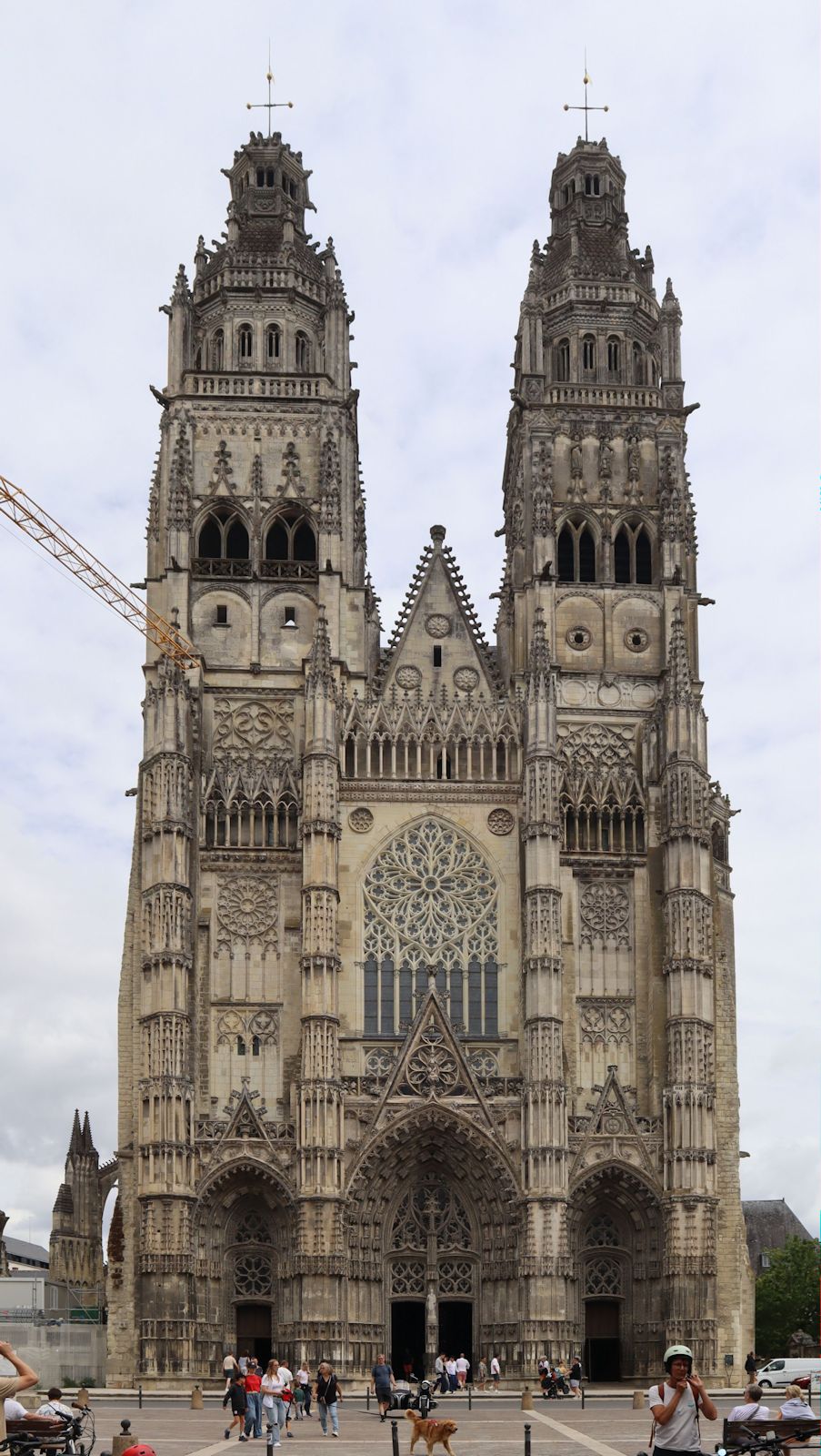 heutige Kathedrale Saint-Gatien in Tours