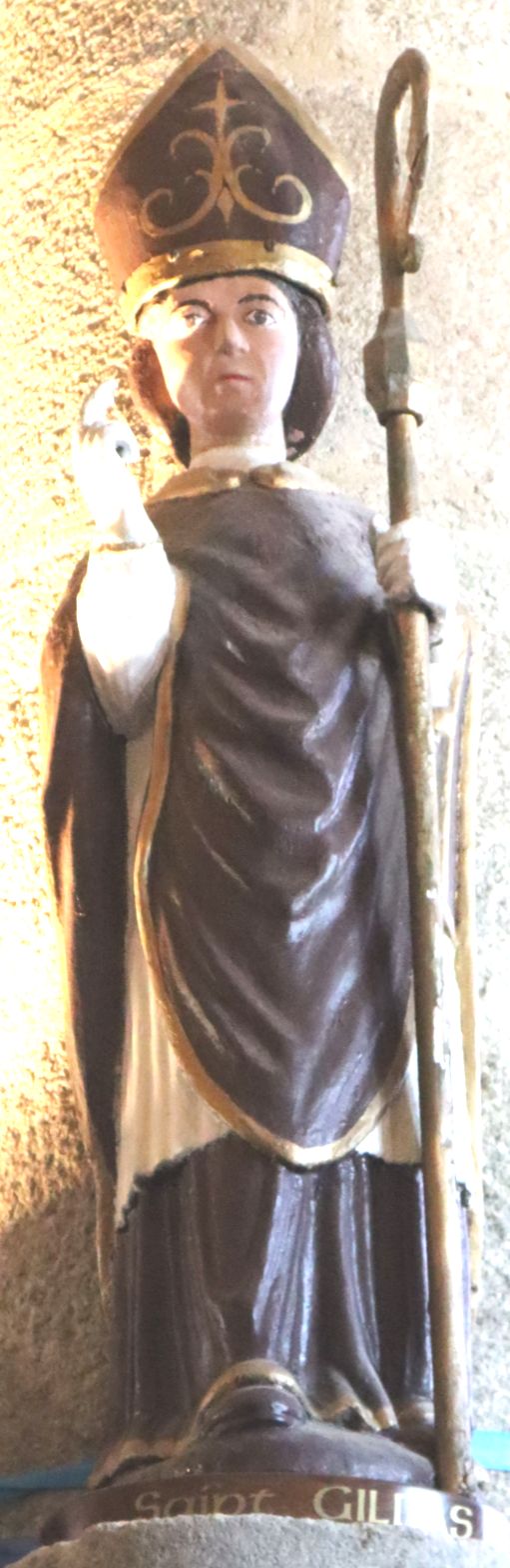 Statue in der Kirche in Gouesnou bei Quimper