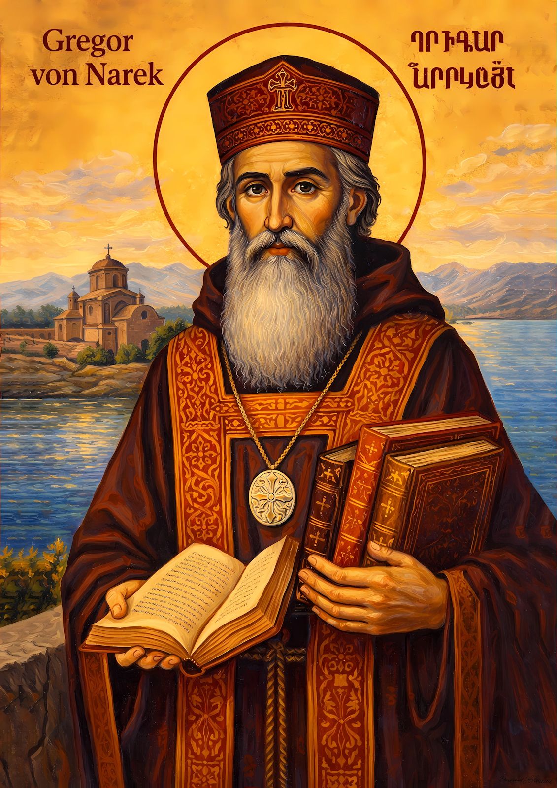 Ikone von Bernward Hofmann im armenischen Stil