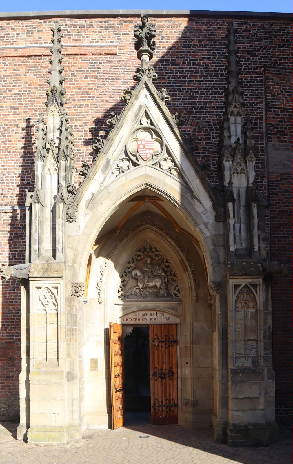 Tor zum Kreuzgang am Dom - heute zur Universität - in Utrecht