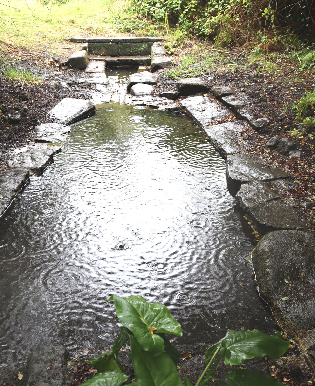 Brunnen, nun nach Haude baenannt, nahe Kersaint
