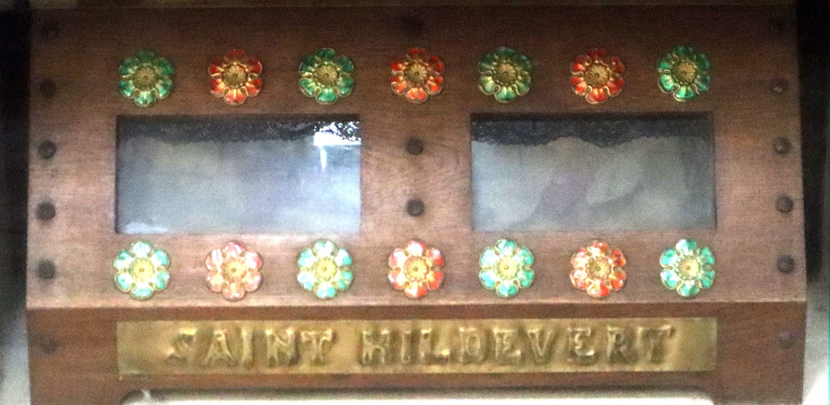Reliquien in der Stiftskirche Saint-Hildevert in Gournay-en-Bray