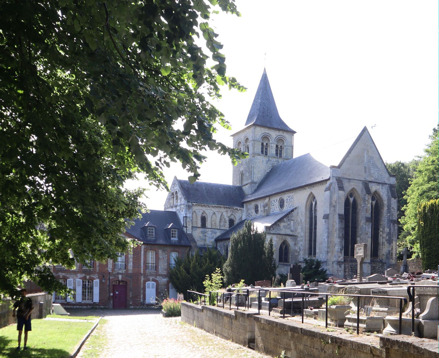 Kloster und Kirche Sainte-Honorine in Graville