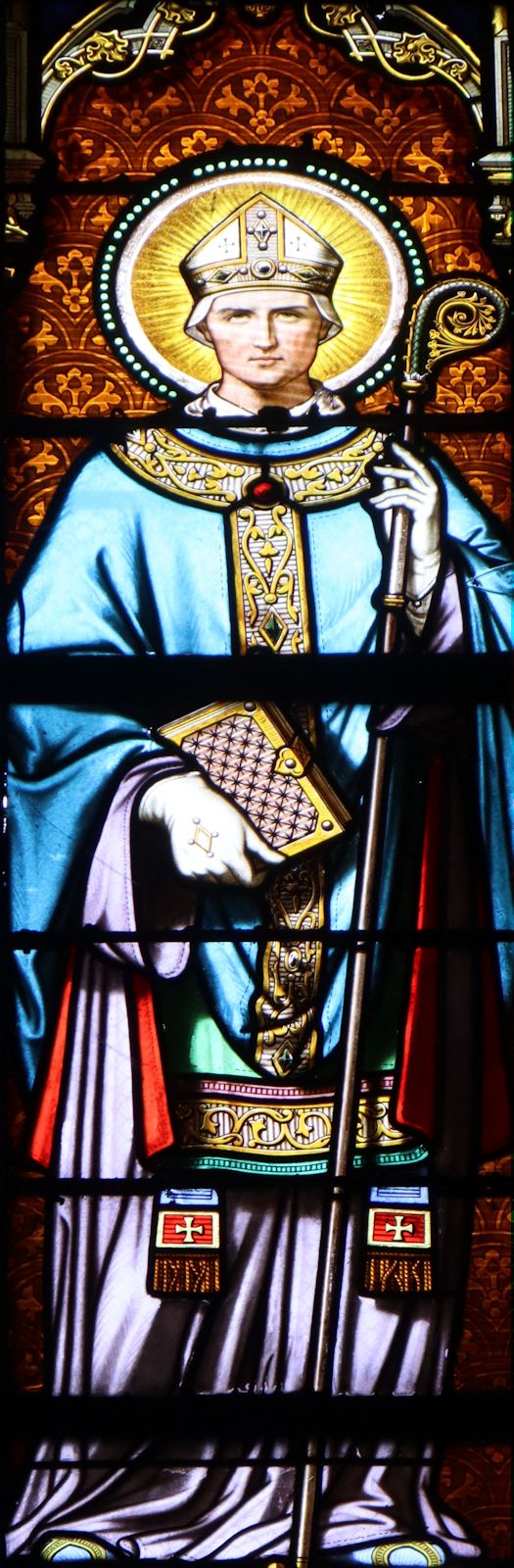 Statue in der heutigen Kirche Saint-Houardon in Landerneau