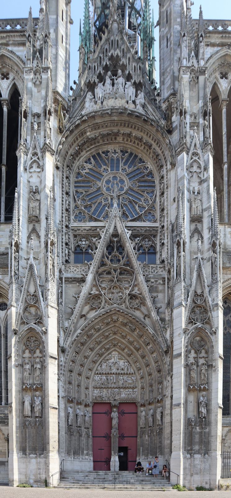 Portal der Kathedrale in Rouen