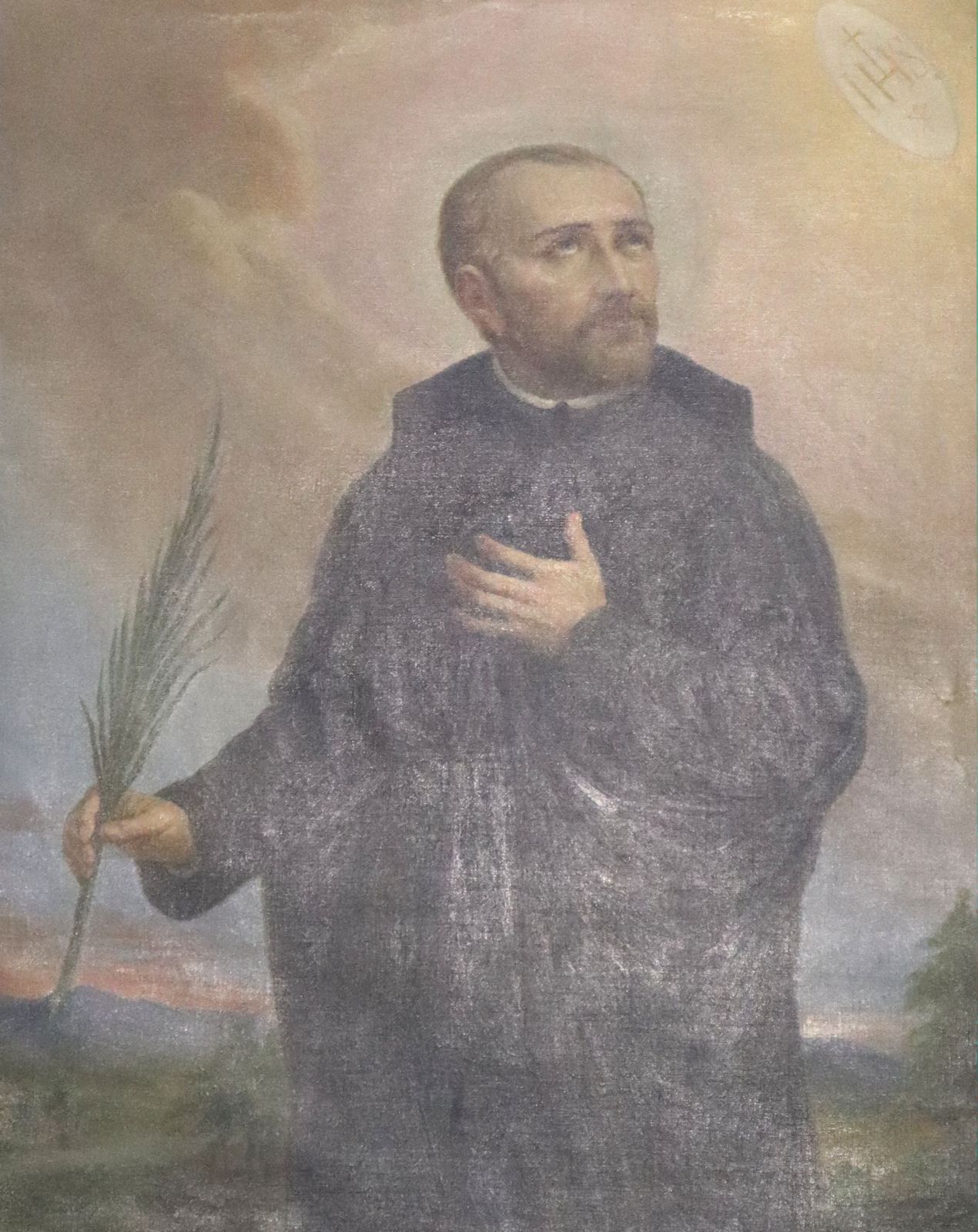Bild in der Pfarrkirche in Saugues