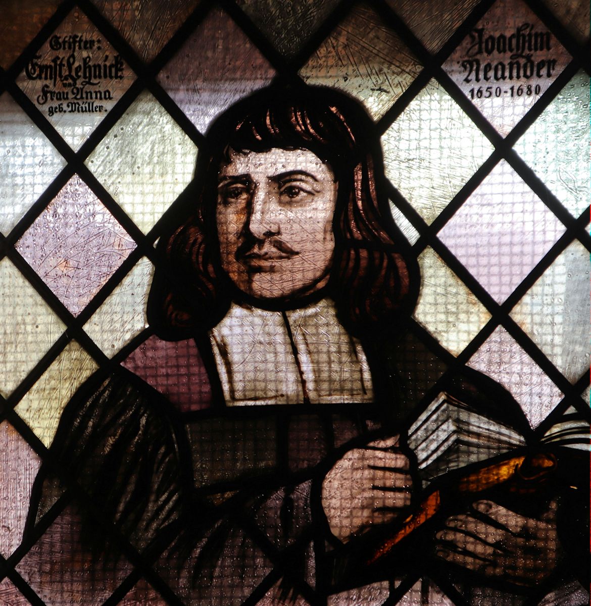 Glasfenster, 1930, in der Paul-Gerhardt-Kirche in Lübben