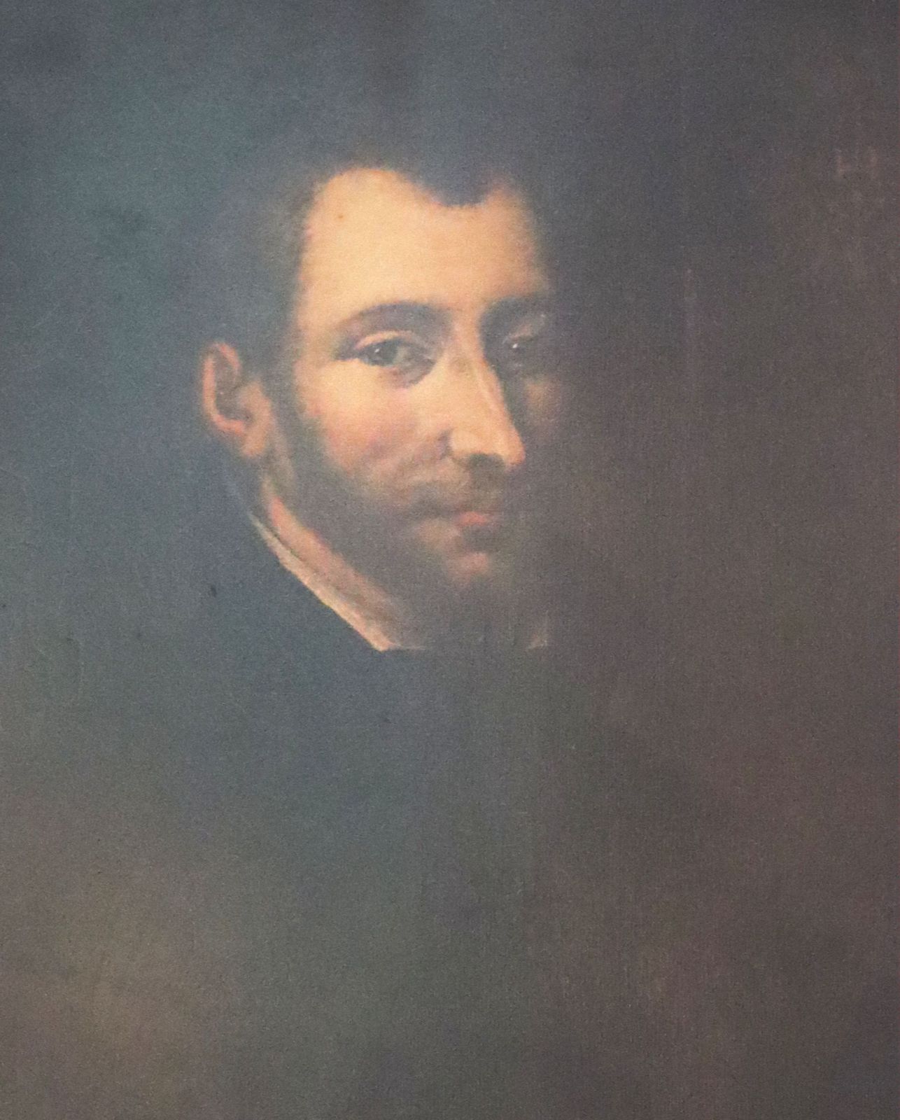 Bild in der Kirche Saint-Régis in Lalouvesc
