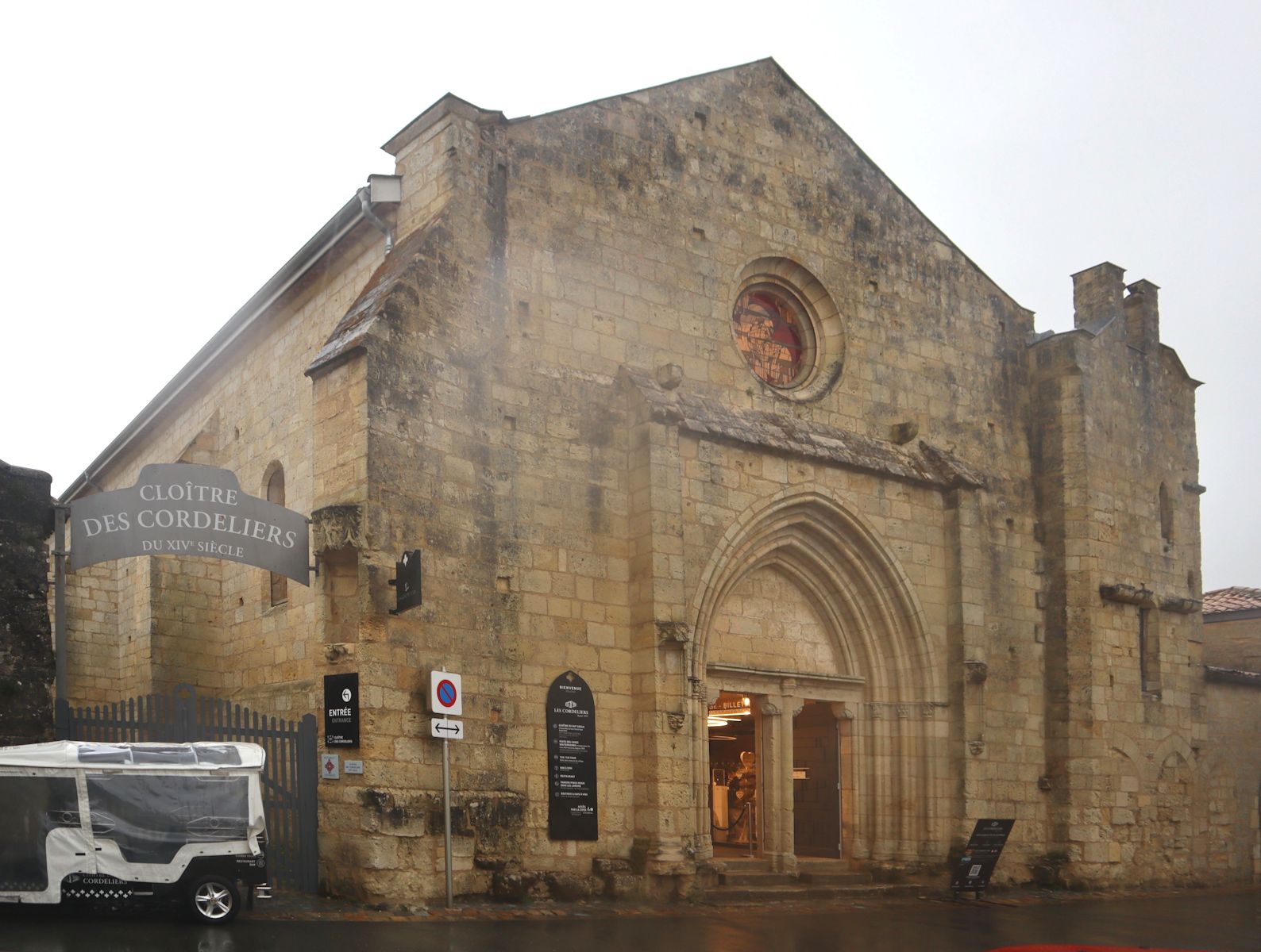 ehemalige Kirche des Franziskanerklosters in Saint-Émilion