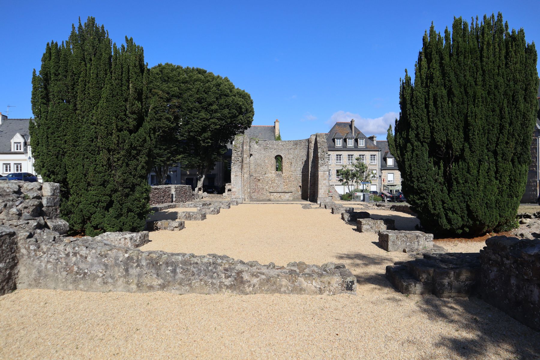 Ruinen der Kathedrale von Aleth