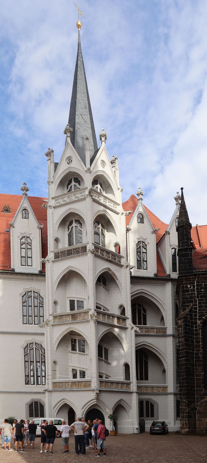 Südostteil der Albrechtsburg in Meißen