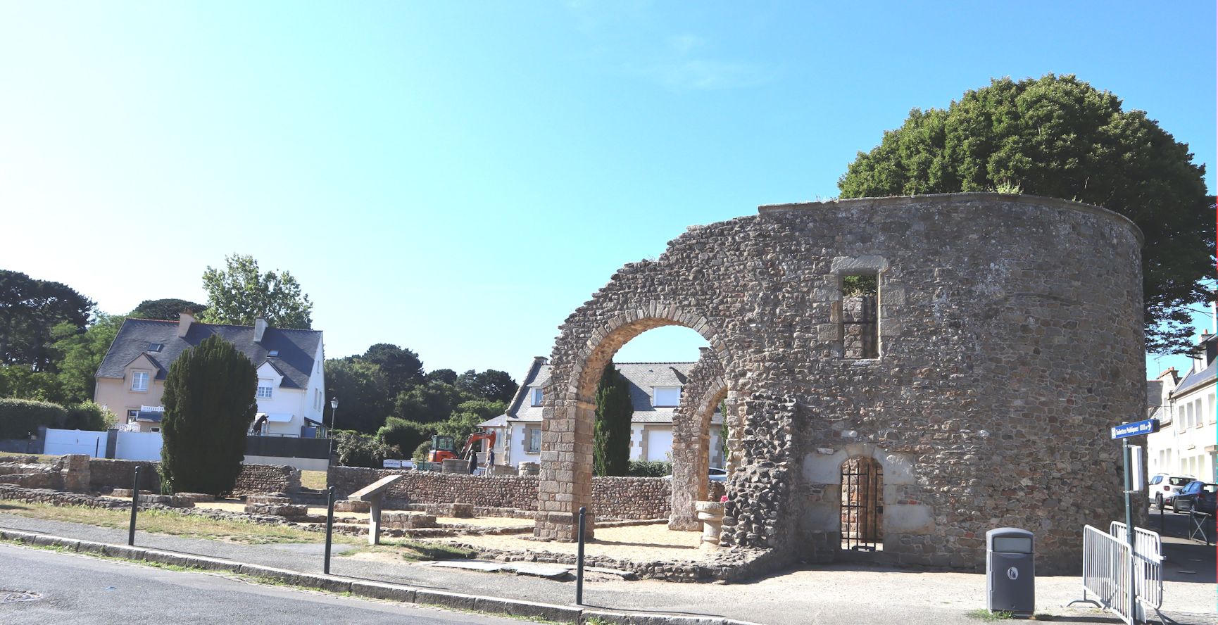 Ruinen der Kathedrale von Aleth
