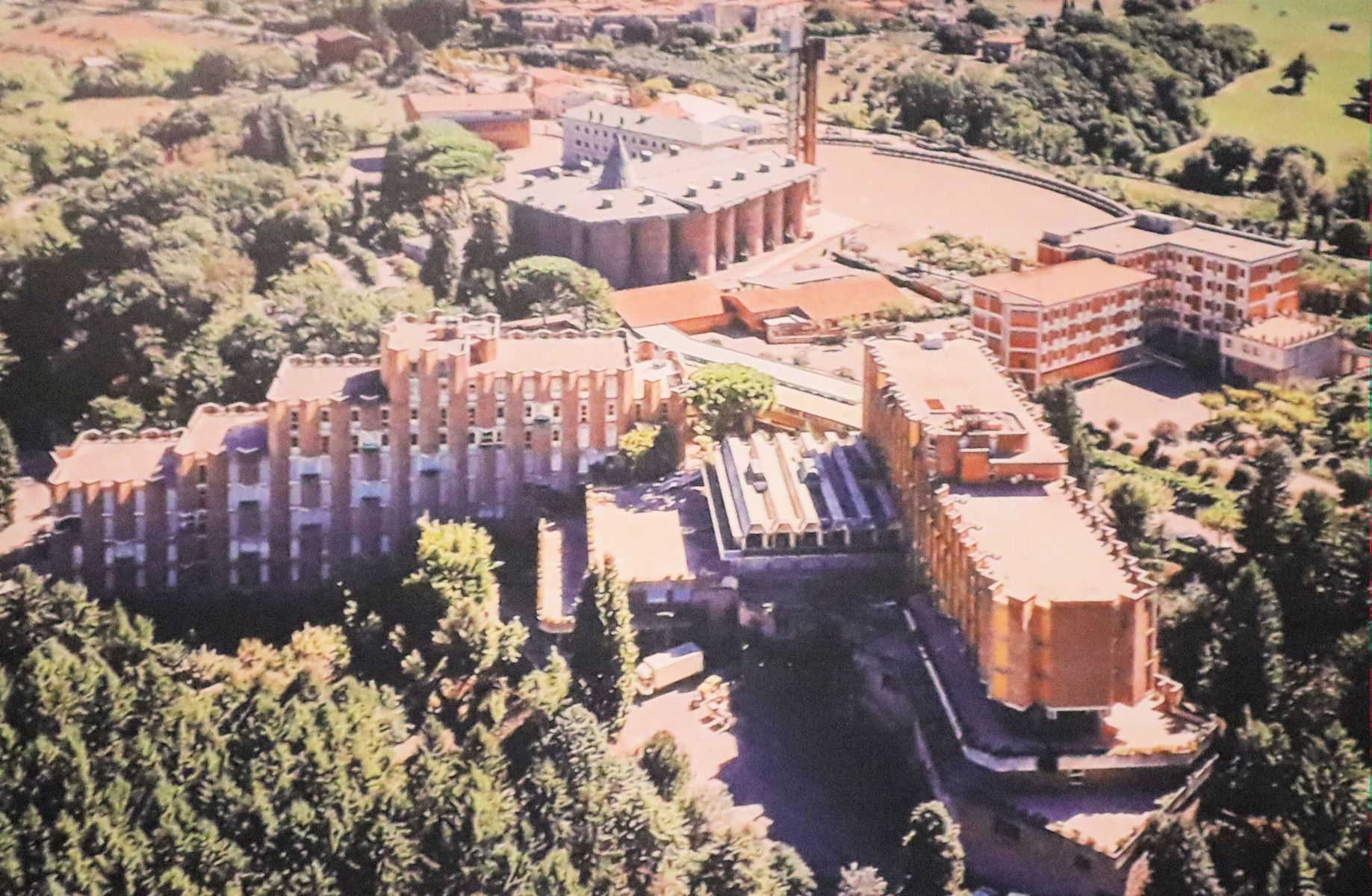 Gesamter Komplex des Sanktuariums in Collevalenza