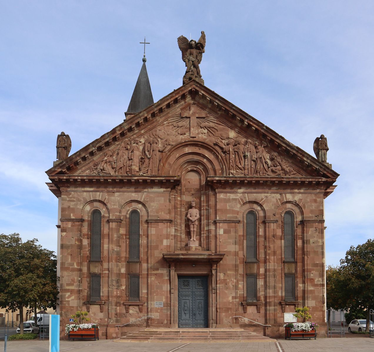 Klosterkirche an der Stelle der Erscheinung in Trois-Epis