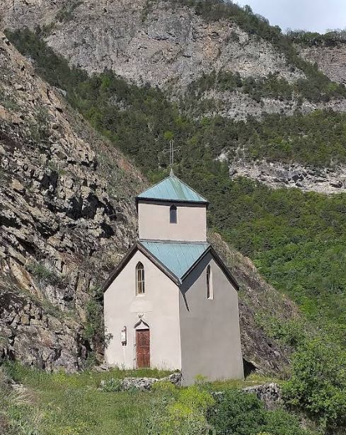 Kapelle an der Stelle von Marinus' Einsiedelei bei Le Châtel