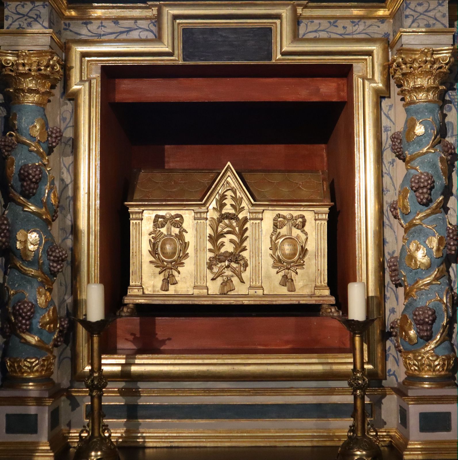 Reliquienschrein in der Basilika Saint-Saturnin in Toulouse