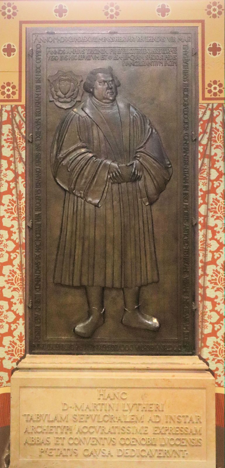 Heinrich Ziegler der Jüngere: Epitaph, Abguss des Originals von 1548, in der Schlosskirche in Wittenberg