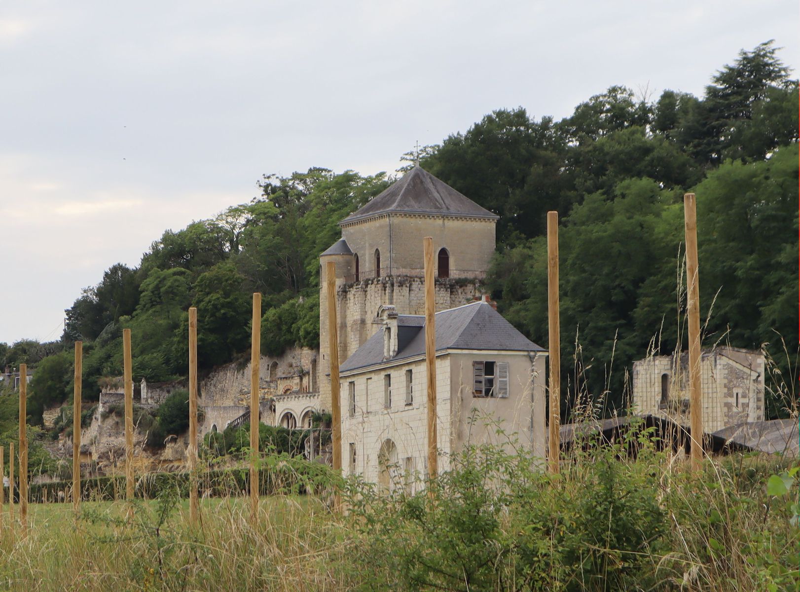 restaurierte Reste des ehemaligen Klosters Marmoutier in Tours