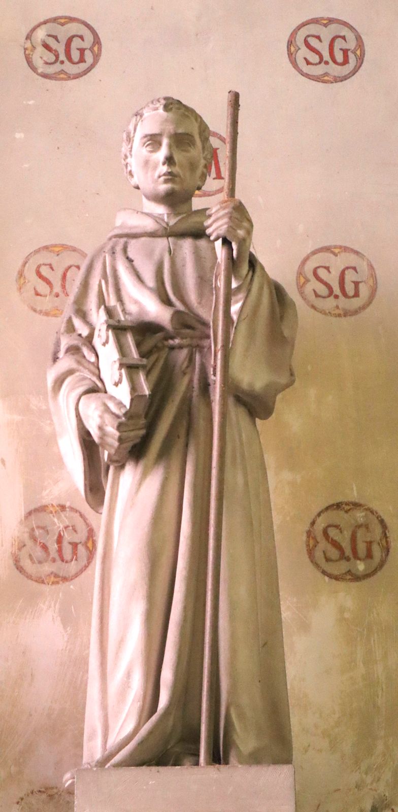 Statue  in der Kathedrale in Dol-de-Bretagne