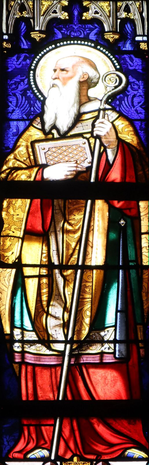 Statue in der Kirche Saint-Houardon in Landerneau
