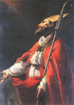 Ubaldo Gandolfi: Petronius in Ekstase, 18. Jahrhundert, in der Galerie La Quadreria in Bologna
