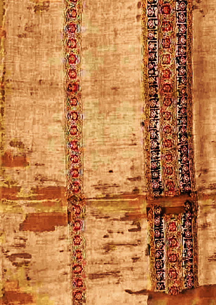 Detail des Leichentuchs von Cadouin
