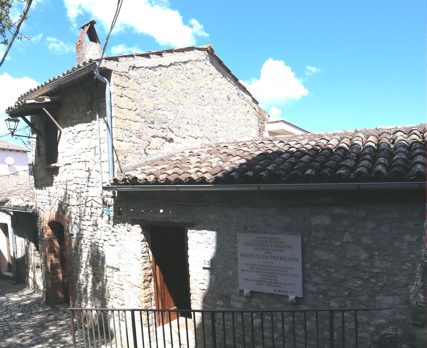 Geburtshau von Francesco Forgione in Pietrelcina