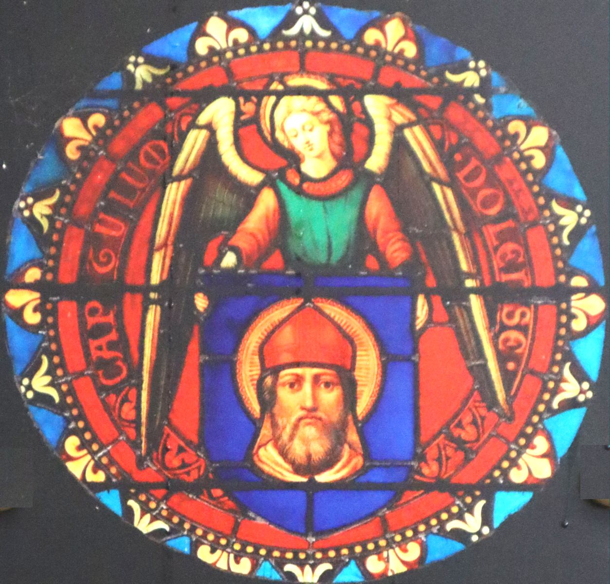 Glasfenster in der Kathedrale in Dol-de-Bretagne