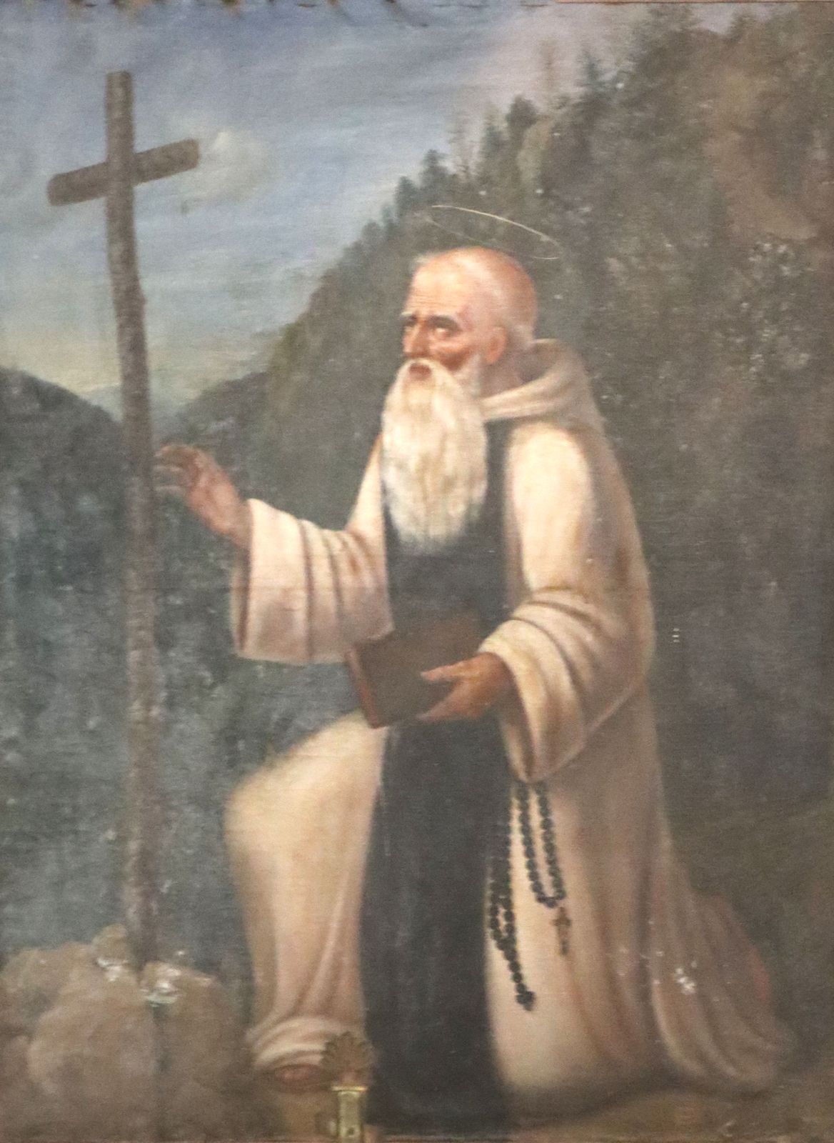Bild in der Kapelle in Grandmont