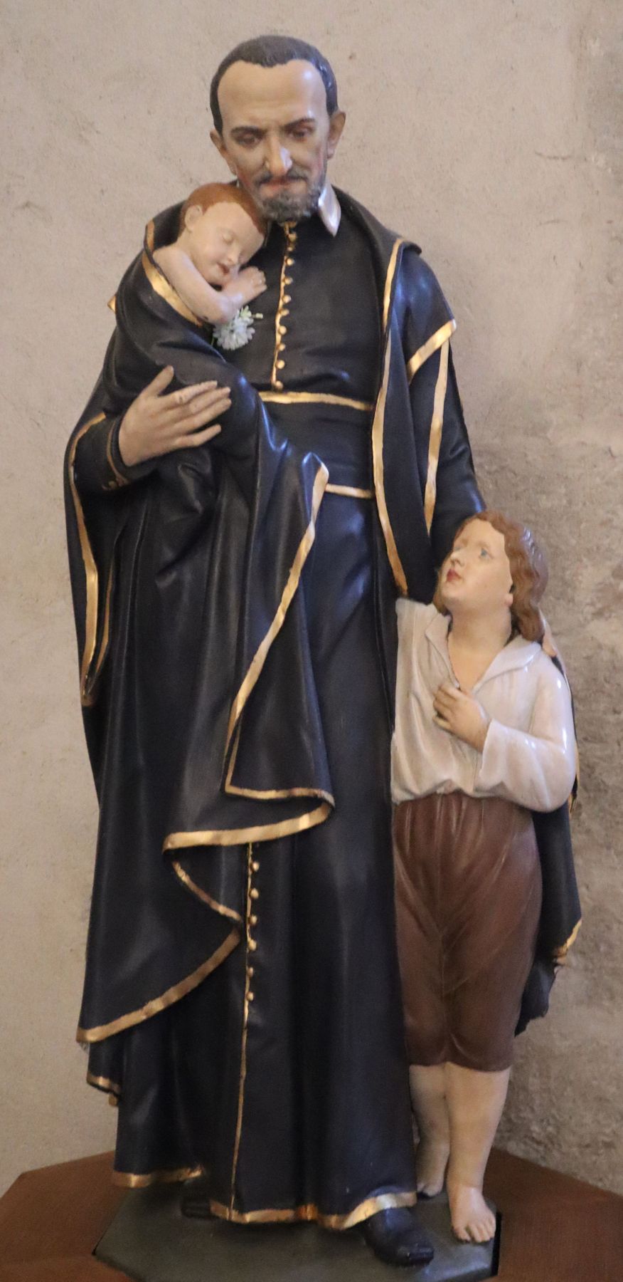 Statue in der Pfarrkirche in Châtillon-sur-Chalaronne
